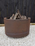 TUTUKAKA Round Corten Steel Firepit