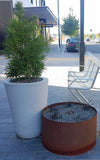 Bray 360 Corten Steel Planter