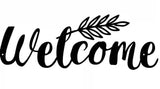 Rustic Welcome Sign
