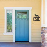 Bulldog Address Personalised Monogram