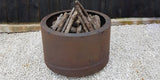TUTUKAKA Round Corten Steel Firepit