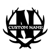 Deer Antlers - Personalised Monogram