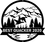 Duck Shooting Season Personalised Monogram