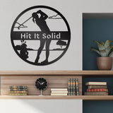 Golf Female Personalised Monogram