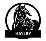 Horse Sign Personalised Monogram