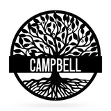 Tree of Life Bold - Personalised Monogram