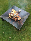 WANAKA Fire Pit in Corten Natural Rust