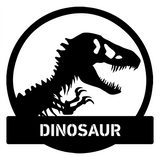 Dinosaur T-Rex Personalised Monogram