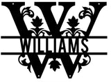 Family Name Personalised Monogram