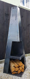 TARANAKI Corten Steel Fireplace