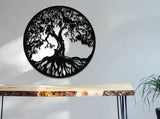 Tree of Life Circular Framed Wall Art