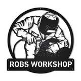 Welding Garage Personalised Monogram