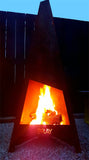 AORAKI Corten Outdoor Fireplace