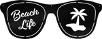 Beach Life Sunglasses - Wall Art Sign