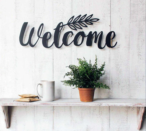 Rustic Welcome Sign – braydesignnz
