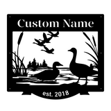 Duck Pond Personalised Monogram
