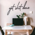 Get Shit Done - Set of 3 - Wall Art